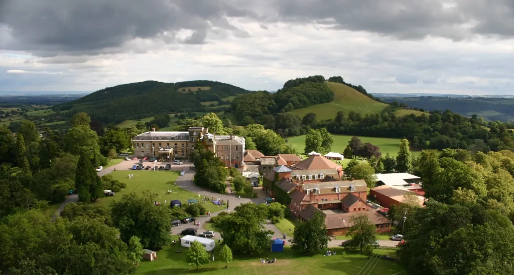 Abberley arial view
